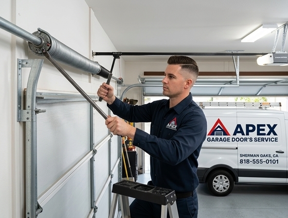 Garage Door Panel Replacement in Sherman Oaks